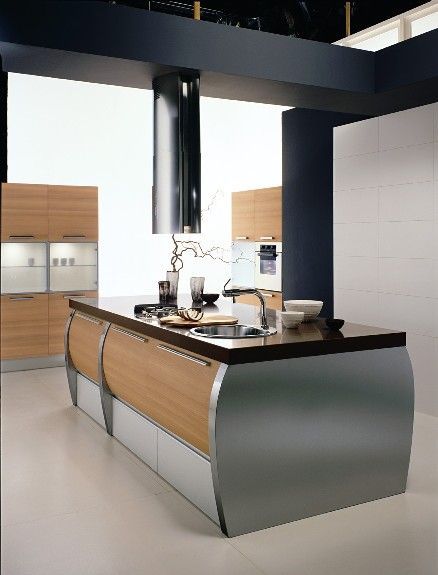 Кухня Aster Cucine. Модель Trendy Wood