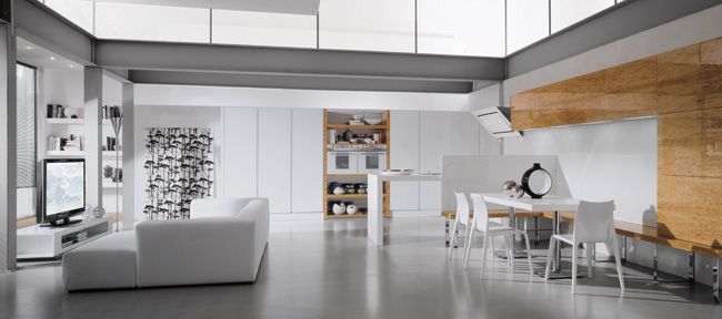 Кухня Aster Cucine. Модель Contempora Ulivo