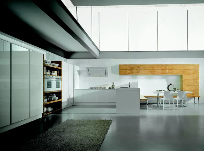 Кухня Aster Cucine. Модель Contempora Ulivo