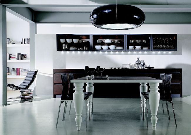 Кухня Aster Cucine. Модель Contempora Rovere