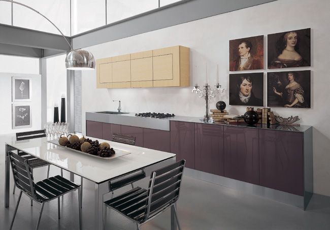 Кухня Aster Cucine. Модель Contempora Larice