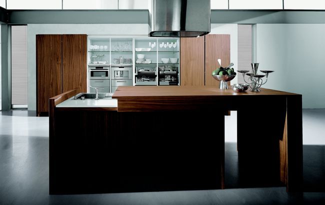 Кухня Aster Cucine. Модель Contempora Soluzioni funzionali Armadio Oyster