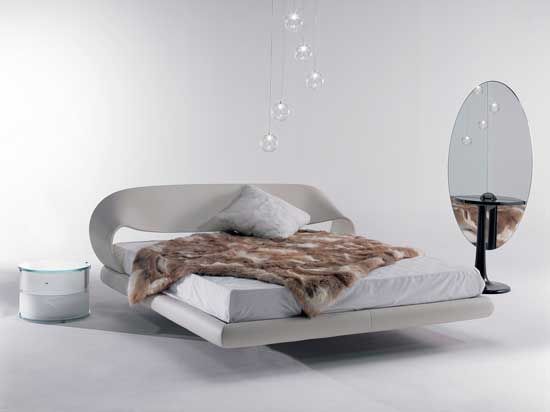 Кожаная кровать Reflex & Angelo Nuvola