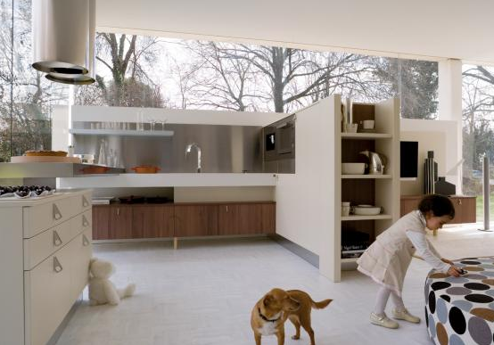 Кухня Antares Cucine. Модель Dinamica