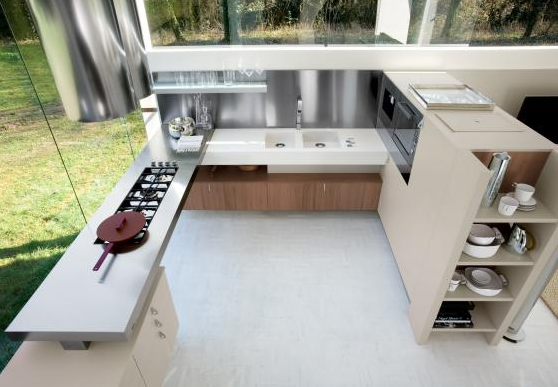 Кухня Antares Cucine. Модель Dinamica