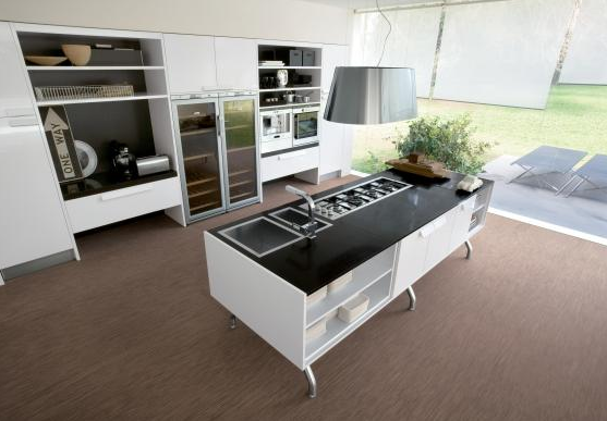 Кухня Antares Cucine. Модель Dinamica