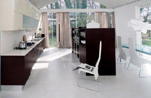 Кухня Antares Cucine. Модель Dinamica