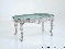 Журнальный стол Chelini Art.150 Bianco deco/grigio