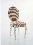 Стул Chelini Art.381 Bianco antico
