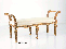 Пуфик Chelini Art.433 Castagna/oro