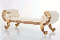 Оттоманка Chelini Art.691 Castagna oro