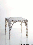 Журнальный стол Chelini Art.679 Bianco deco