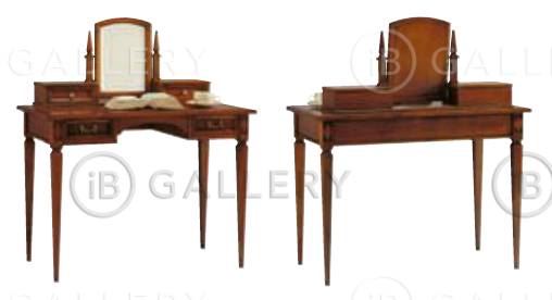 стол с зеркалом + пуф