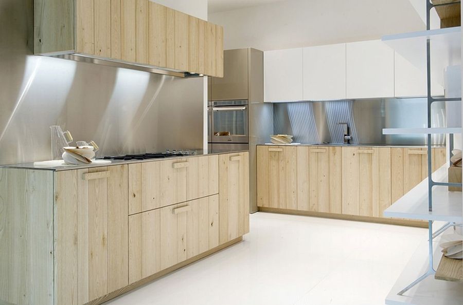 Кухня Aster Cucine, модель Noblesse в варианте Castagno Massello