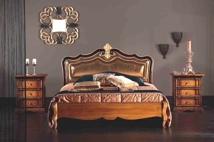 Кожаная кровать Stella del Mobile Letto (Art. NA.30/B)