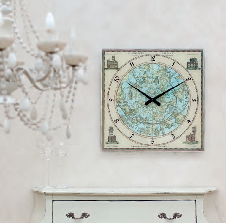 Квадратные часы Tonin Casa Specola 7940