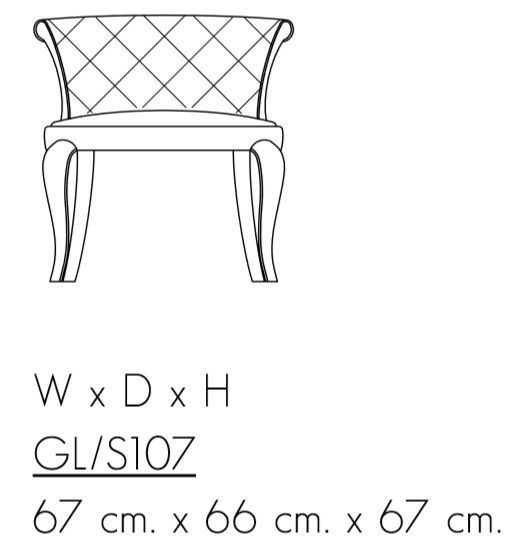 Кресло Patina Glamour GL/S107