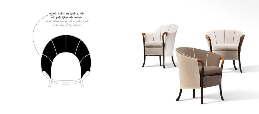 Дизайнерское кресло Giorgetti Progetti Blossom