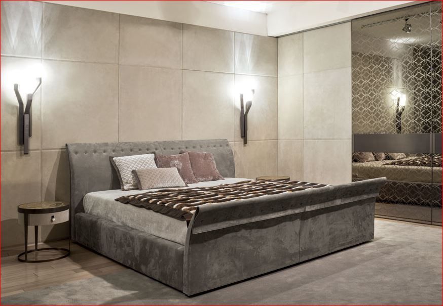 Дизайнерская кровать Longhi Charme bed