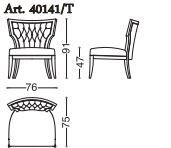 Дизайнерское кресло Angelo Cappellini Cleopatra