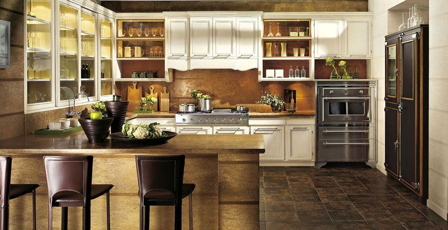 Кухня в классическом стиле L'Ottocento Classic Living With Brio