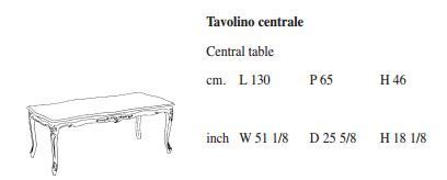 Журнальный столик Angelo Cappellini Paolucci 8836/L13