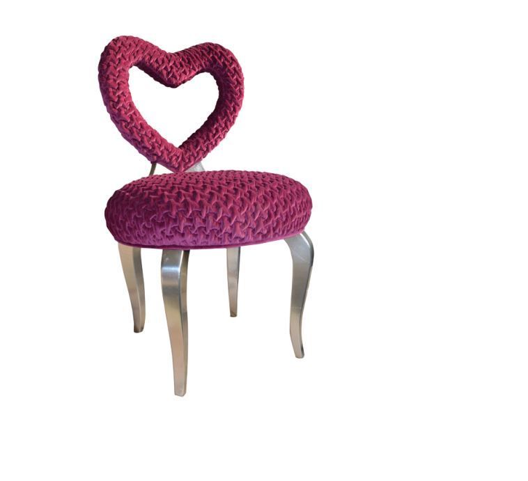 Обеденный стул Bizzotto Heart Art. 661C
