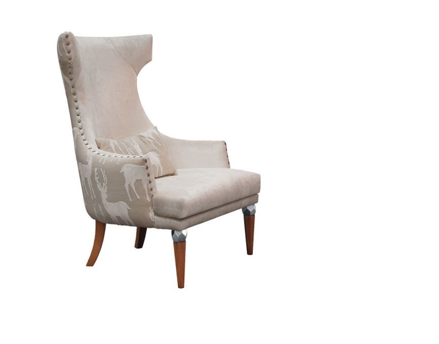 Кресло с высокой спинкой Bizzotto Art. 6001