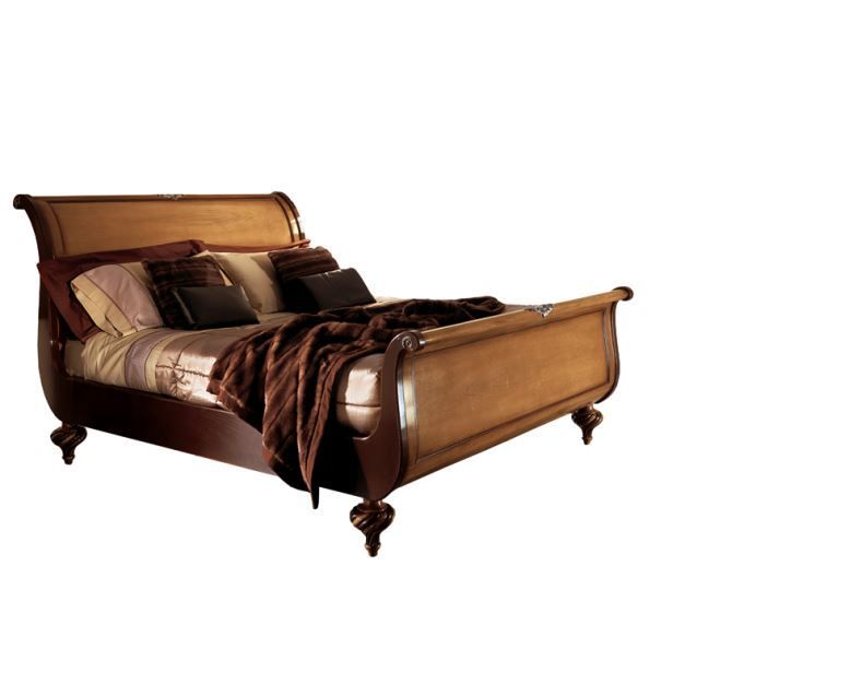 Кровать с высоким изголовьем Bizzotto Art. 460