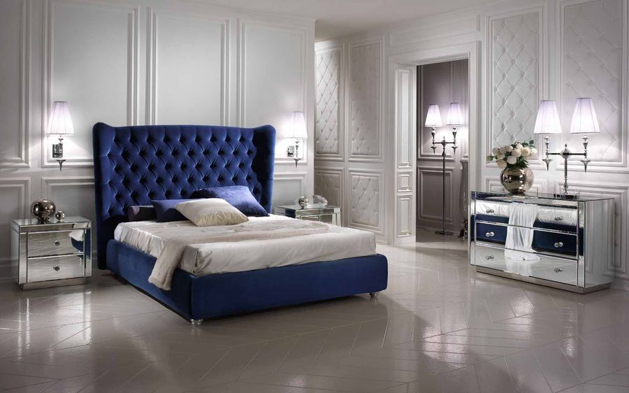 Кровать с высоким изголовьем DV Home Vogue