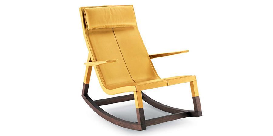 Дизайнерское кресло-качалка Poltrona Frau Don'do