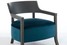 Дизайнерское кресло Potocco Aura Lounge 830/PB