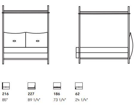 Дизайнерская кровать Potocco Purple 935/BED