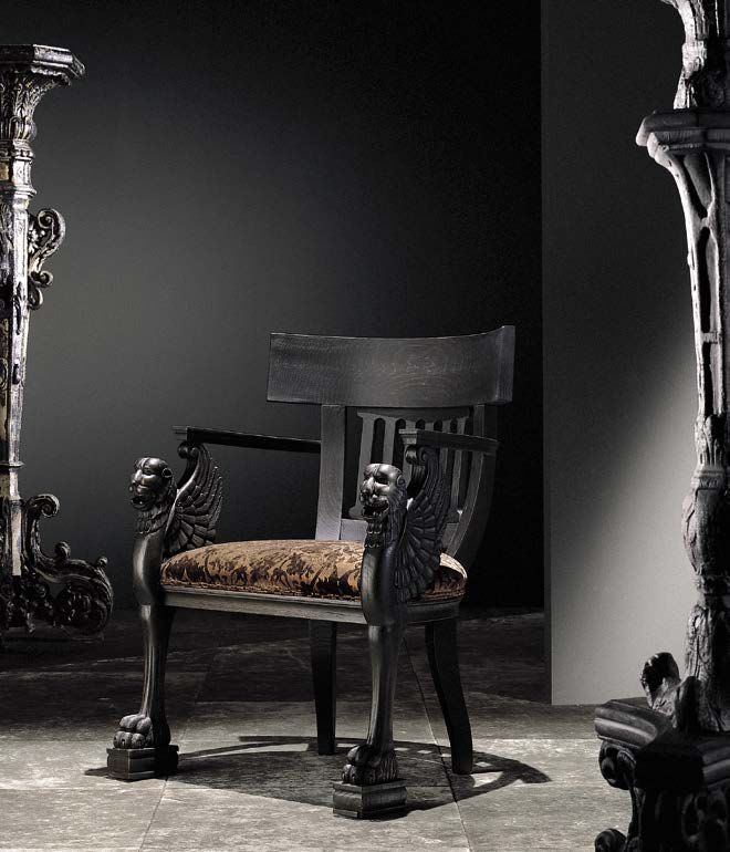 Дизайнерское кресло Fratelli Boffi Dagobert 5001