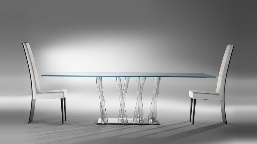 Стеклянный стол Reflex & Angelo Bamboo 72