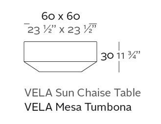 Дизайнерский стол Vondom Vela 54047