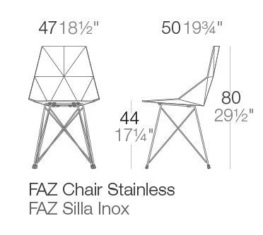 Современный стул Vondom Faz 54044