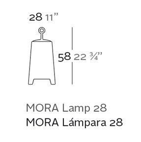 Современный светильник Vondom Mora 46028W