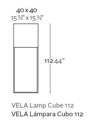 Современный светильник Vondom Vela 54065W