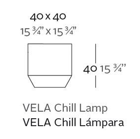 Современный светильник Vondom Vela 54072W