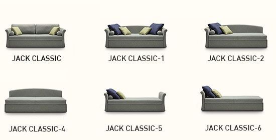 Диван-кровать Milano Bedding Jack Classic