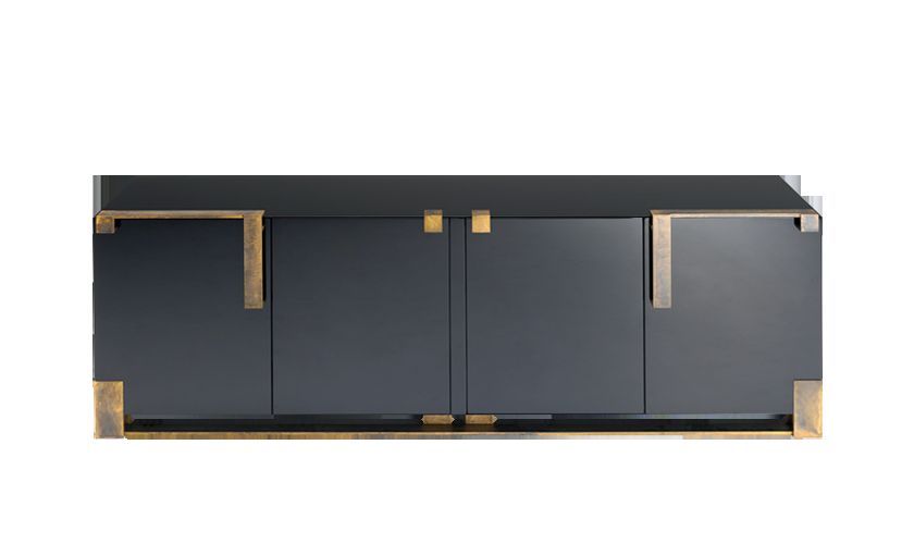 Дизайнерский буфет Paolo Castelli Black & Gold Cabinet