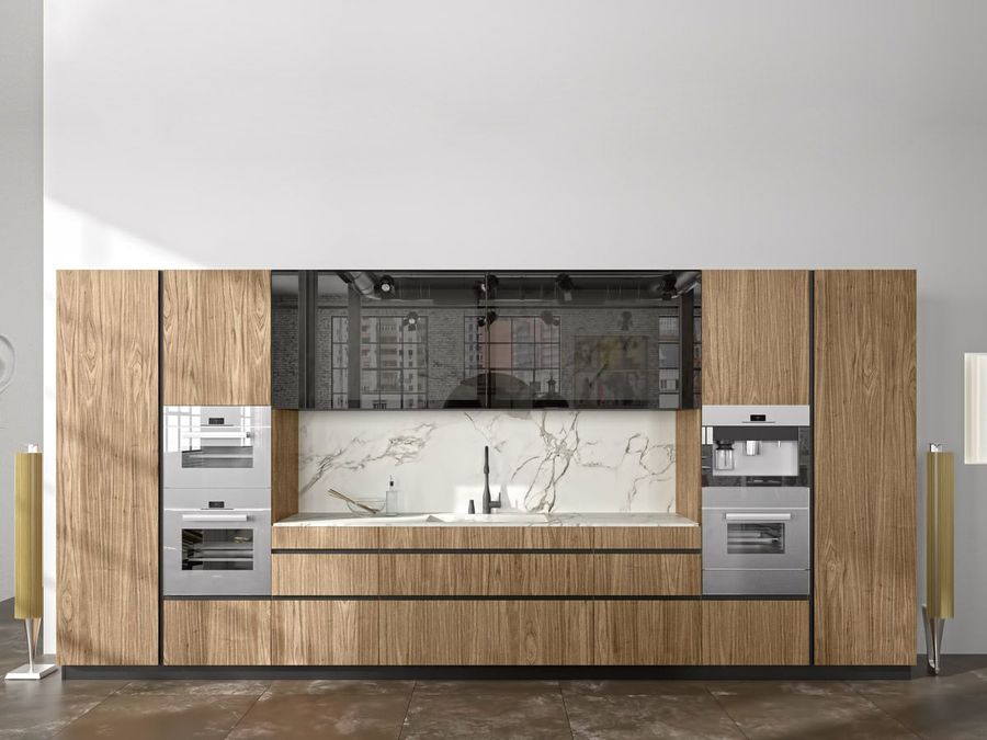 Дизайнерская кухня Linea Quattro Opal Continua