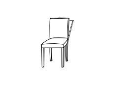 Кожаный стул Presotto Flex