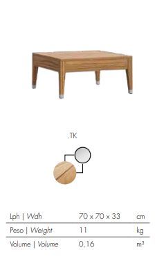 Деревянный столик Atmosphera Desert Coffee Table