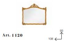 Шикарное зеркало Chelini Fsrc 1120