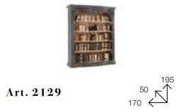 Книжный шкаф Chelini Fmoo 2129