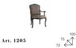 Обеденный стул Chelini Fipb 1205