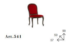 Обеденный стул Chelini Fisb 541