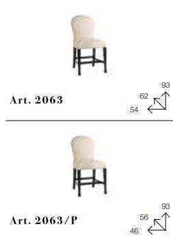 Удобный стул Chelini Fisb 2063, 2063/P